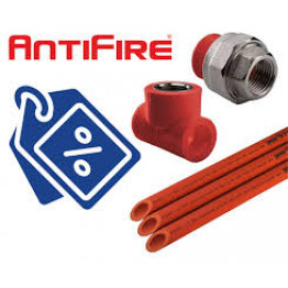 Угольник AntiFire ПП 45 градусов D20