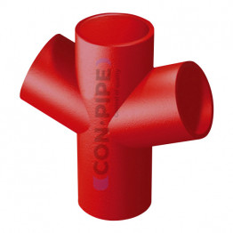 Крестовина 70° чугун S-SML Con-Pipe Дн 100х100х100