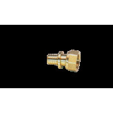 Штуцер Hipex (Хайпекс) с накидной гайкой латунный для труб PE-Xa 25xG3/4"(S)