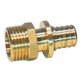 Штуцер Hipex (Хайпекс) с наружной резьбой латунный для труб PE-Xa 16xG3/4"(S)
