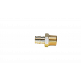 Штуцер Hipex (Хайпекс) с наружной резьбой латунный для труб PE-Xa 25xG1/2"