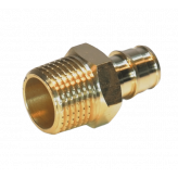 Штуцер Hipex (Хайпекс) с наружной резьбой латунный для труб PE-Xa 25xG1/2"
