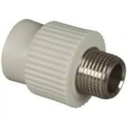 Муфта комбинированная ПП РВК под ключ D40-1 1/4 наружная резьба