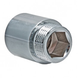 Удлинитель Valtec (Валтек) VTr.198.C.0615 1 внутренняя резьба х15 мм хром