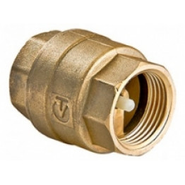 Клапан обратный пружинный Valtec (Валтек) Ду20 золотник пластик VT.161.N.05